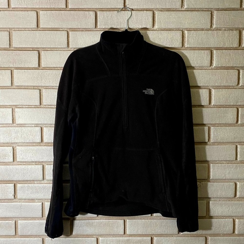 The North Face Black Quarter Zip Pullover